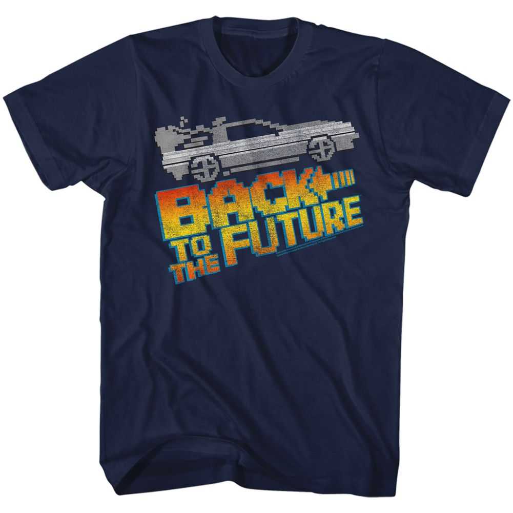 PREMIUM | Back to the Future - 8BIT TO THE FUTURE Adult Shirt