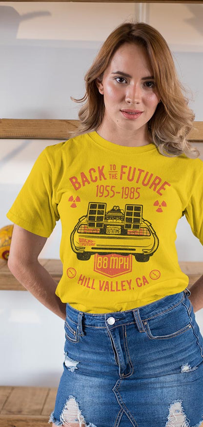 PREMIUM | Back to the Future - VINTAGE DMC BACK Adult Shirt