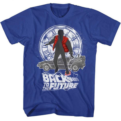 PREMIUM | Back to the Future - SILHOUETTE COLLAGE Adult Shirt