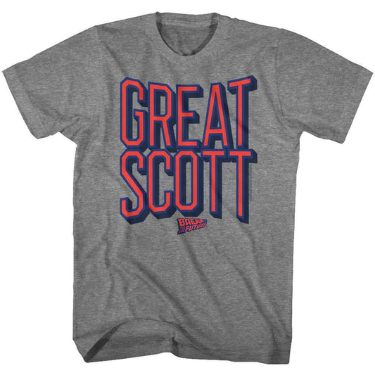 PREMIUM | Back to the Future - GREAT SCOTT Adult Shirt