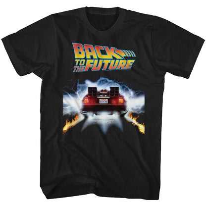 PREMIUM | Back to the Future - TAIL LIGHTS Adult Shirt