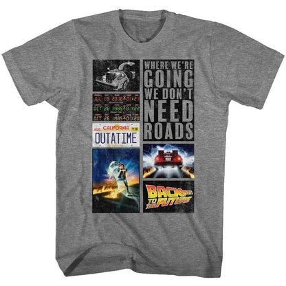 PREMIUM | Back to the Future - FUTURE HITS Adult Shirt
