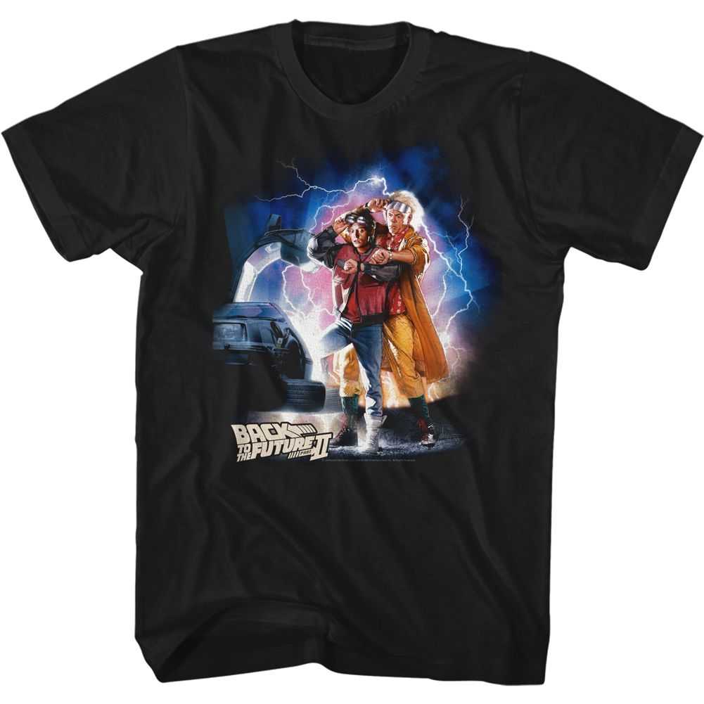 PREMIUM | Back to the Future - MCFLYDOCCARLIGHTNING Adult Shirt