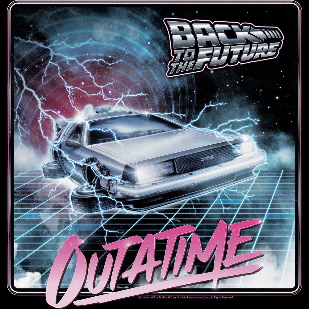 PREMIUM | Back to the Future - BTTF OUTATIME Adult Shirt