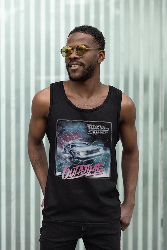 PREMIUM | Back to the Future - BTTF OUTATIME Adult Shirt