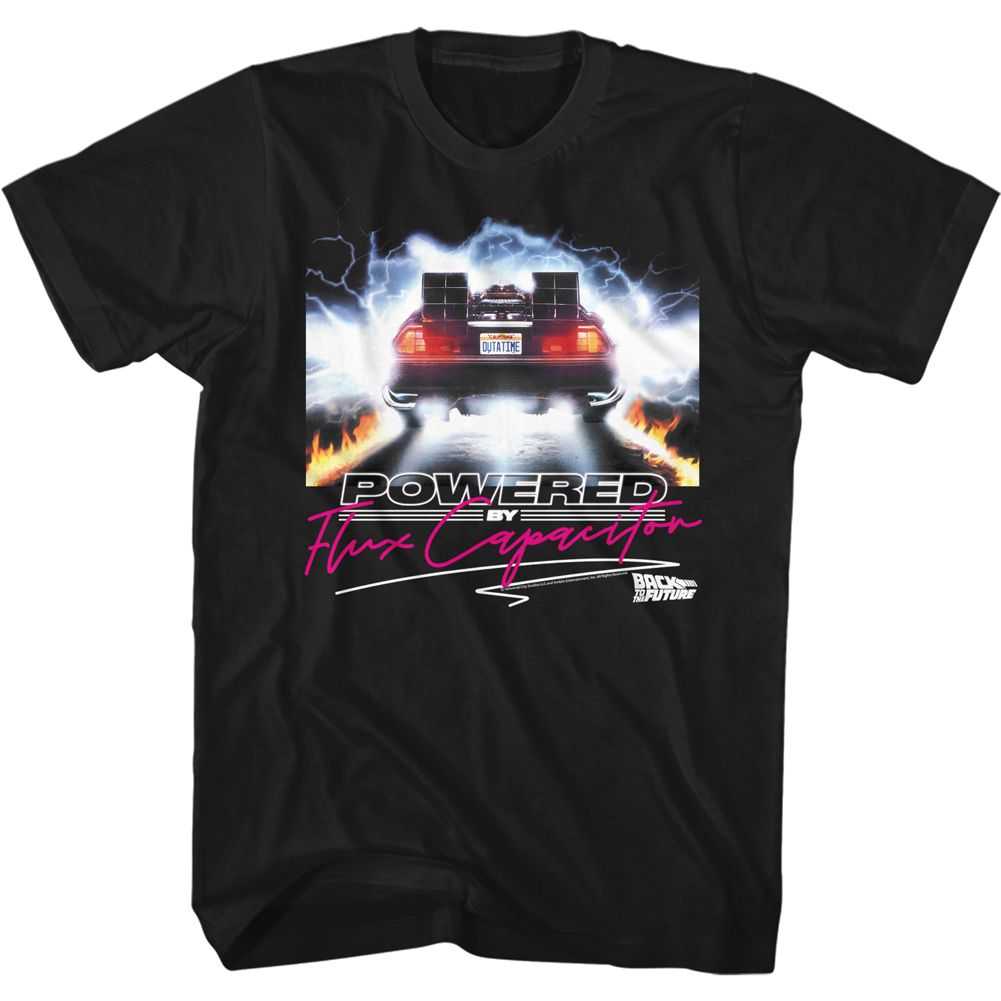PREMIUM | Back to the Future - POWERED BY FLUX Adult Shirt