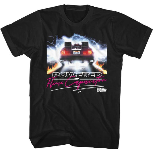 PREMIUM | Back to the Future - POWERED BY FLUX Adult Shirt