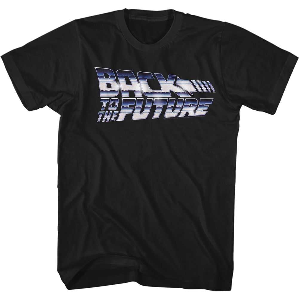 PREMIUM | Back to the Future - CHROME TO THE FUTURE Adult Shirt