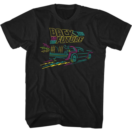 PREMIUM | Back to the Future - NEONFUTURE Adult Shirt