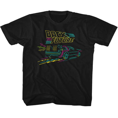 PREMIUM | Back to the Future - NEONFUTURE Youth Shirt