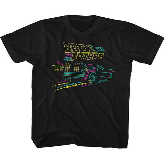PREMIUM | Back to the Future - NEONFUTURE Youth Shirt