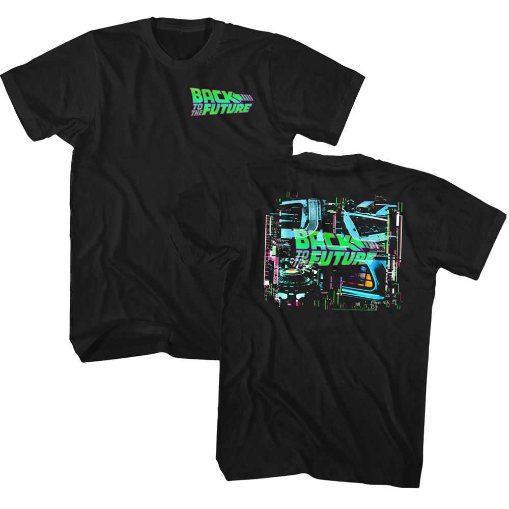 PREMIUM | Back to the Future - NEONBTTF 2-SIDED Adult Shirt