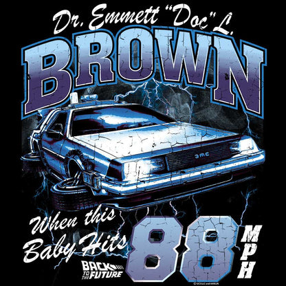 PREMIUM | Back to the Future - BACK TO THE FUTURE DOC BROWN LIGHTNING Adult Shirt