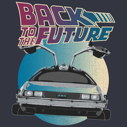 PREMIUM | Back to the Future - CAR CIRCLE Adult Shirt