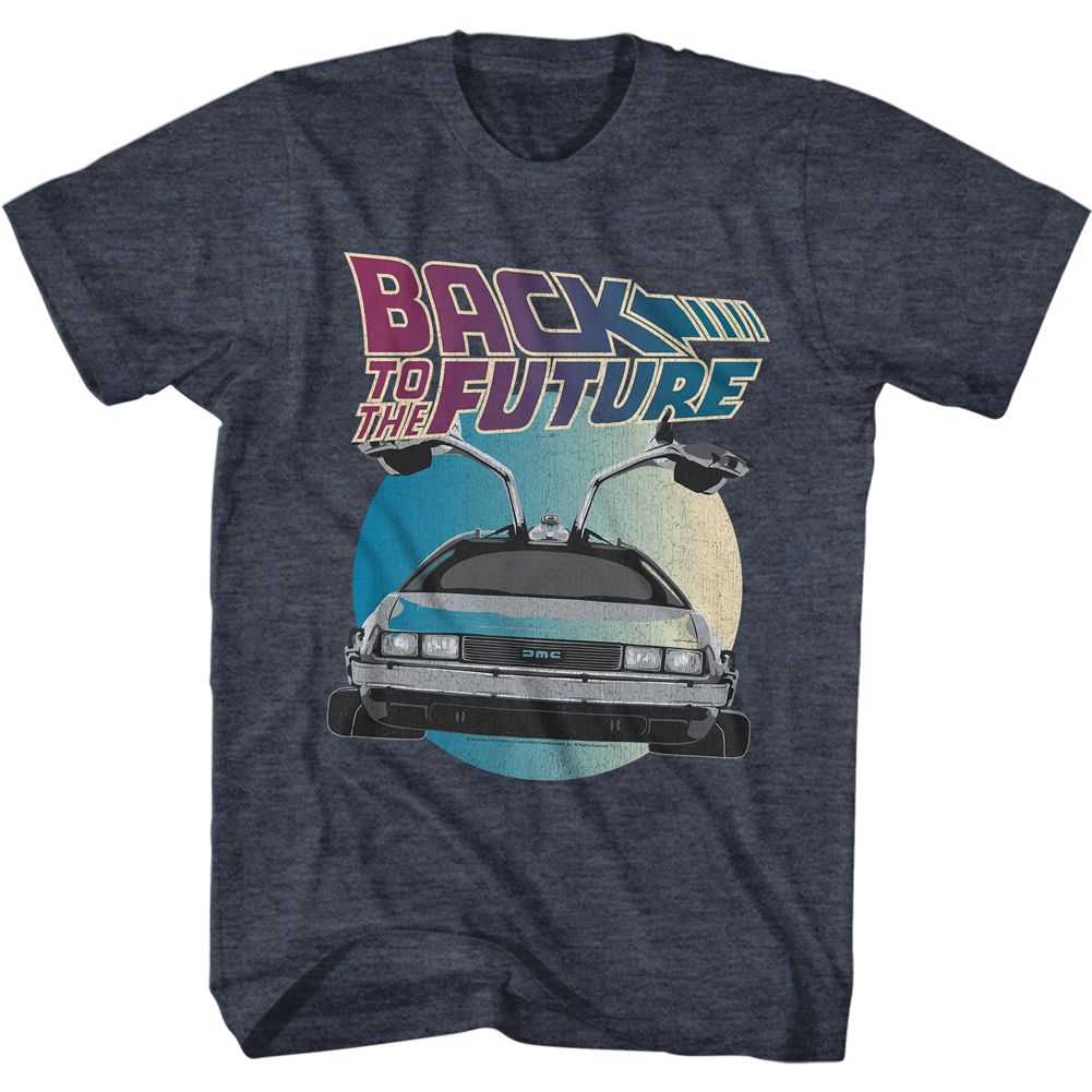 PREMIUM | Back to the Future - CAR CIRCLE Adult Shirt