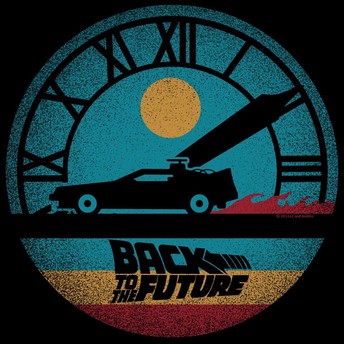 PREMIUM | Back to the Future - BACK TO THE FUTURE CIRCULAR TIME Adult Shirt