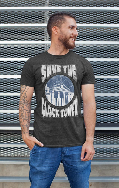 PREMIUM | Back to the Future - BTTF SAVE CLOCKTOWER Adult Shirt