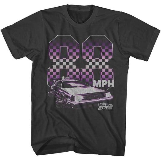 PREMIUM | Back to the Future - BACK TO THE FUTURE 88 CHECKERS Adult Shirt