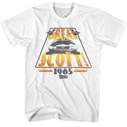 PREMIUM | Back to the Future - BACK TO THE FUTURE GREAT SCOTT 1985 Adult Shirt