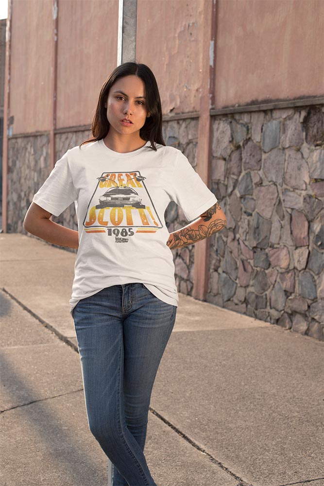 PREMIUM | Back to the Future - BACK TO THE FUTURE GREAT SCOTT 1985 Adult Shirt