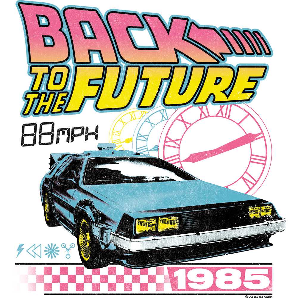 PREMIUM | Back to the Future - BACK TO THE FUTURE BTF CLOCKS Adult Shirt