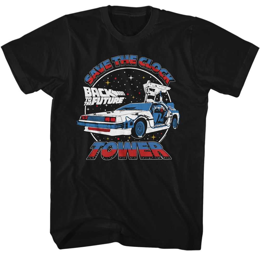 PREMIUM | Back to the Future - BTTF-CLOCK TOWER SPLIT COLOR Adult Shirt