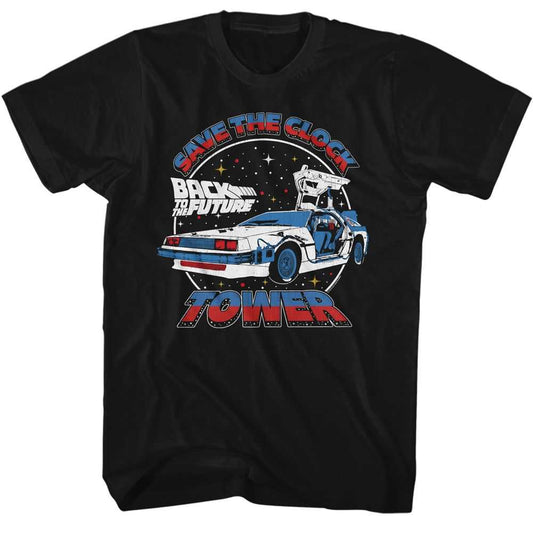 PREMIUM | Back to the Future - BTTF-CLOCK TOWER SPLIT COLOR Adult Shirt