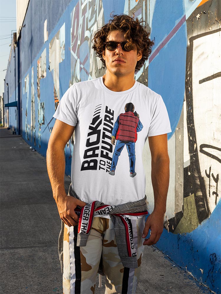 PREMIUM | Back to the Future - BTTF BACK TO BACK Adult Shirt