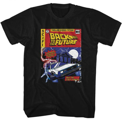 PREMIUM | Back to the Future - BTTF COMIC COVER Adult Shirt