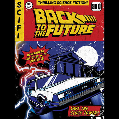 PREMIUM | Back to the Future - BTTF COMIC COVER Youth Shirt