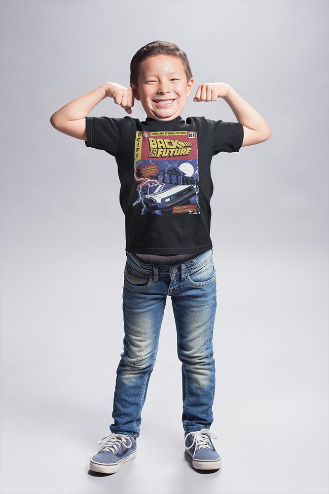PREMIUM | Back to the Future - BTTF COMIC COVER Youth Shirt