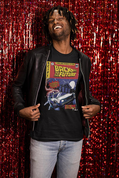 PREMIUM | Back to the Future - BTTF COMIC COVER Adult Shirt