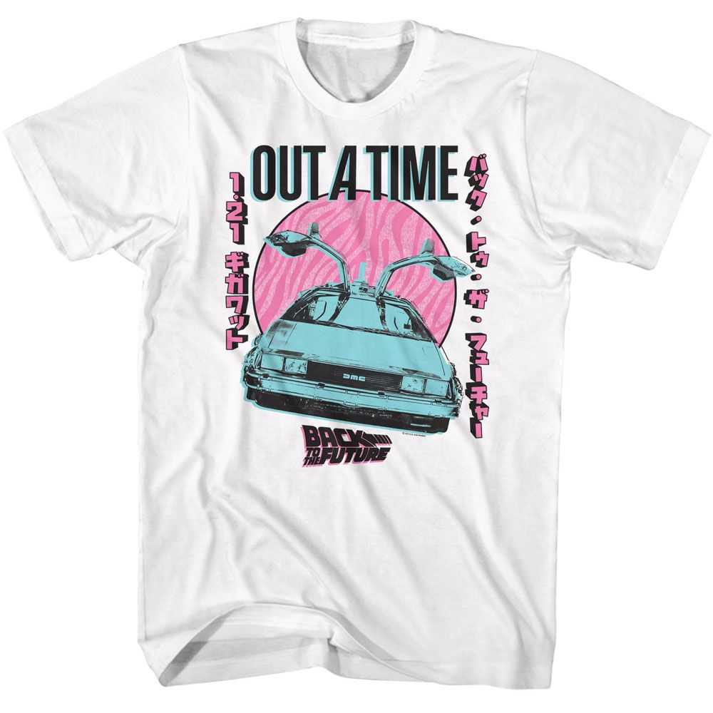 PREMIUM | Back to the Future - BTTF OUTATIME PASTEL Adult Shirt