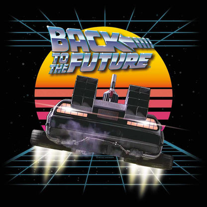 PREMIUM | Back to the Future - BTTF INTO THE RETRO SUNSET Adult Shirt