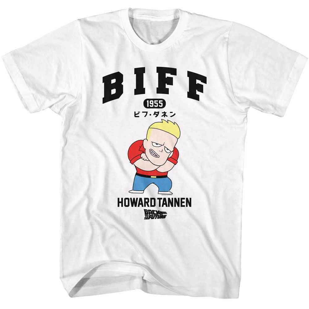 PREMIUM | Back to the Future - BTTF BIFF HOWARD TANNON CARTOON Adult Shirt