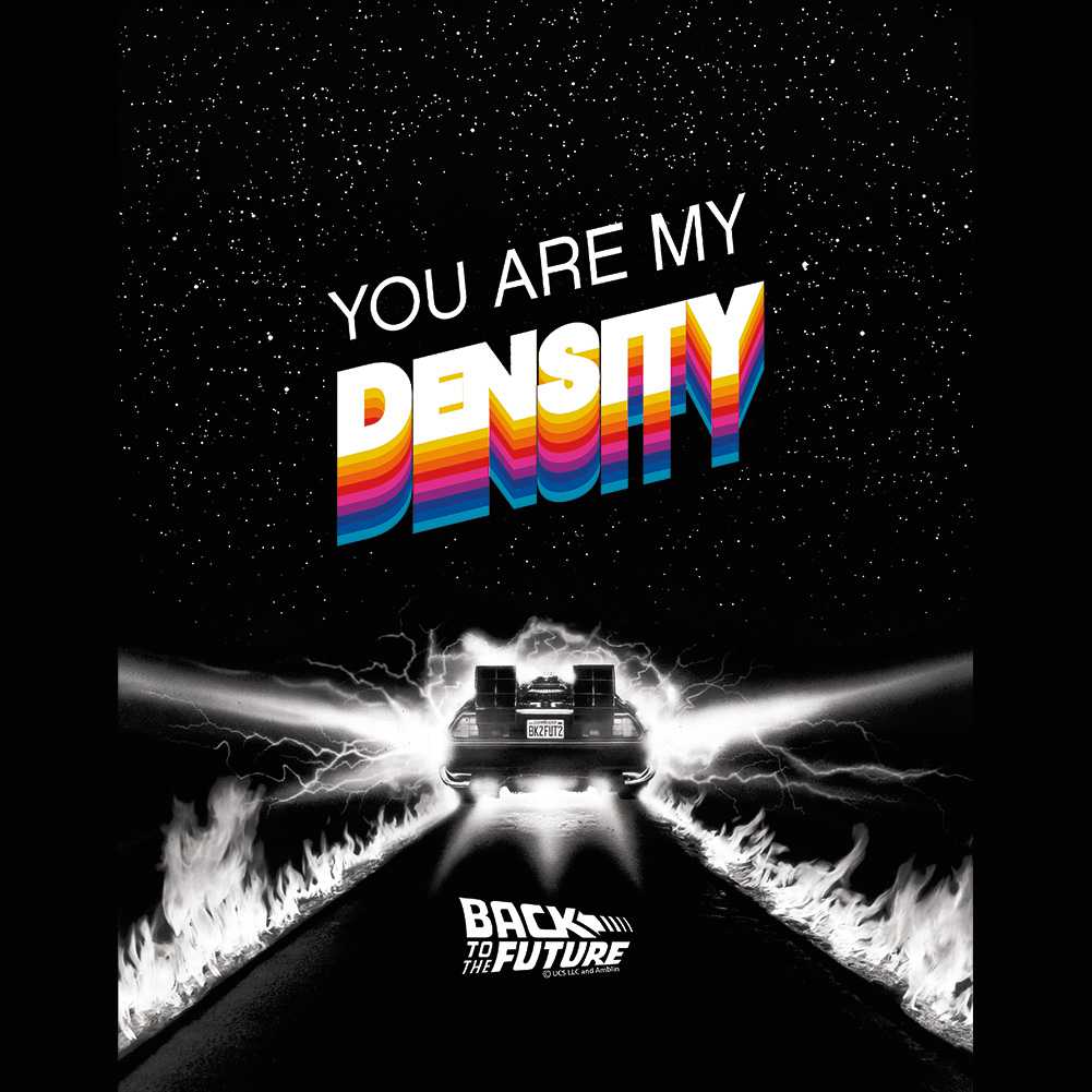 PREMIUM | Back to the Future - BTTF YOU ARE MY DENSITY Adult Shirt