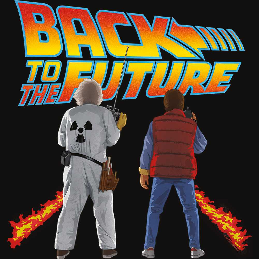 PREMIUM | Back to the Future - BTTF DOC AND MARTY Youth Shirt