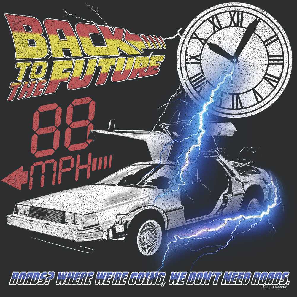 PREMIUM | Back to the Future - BTTF WHERE WERE GOING Adult Shirt