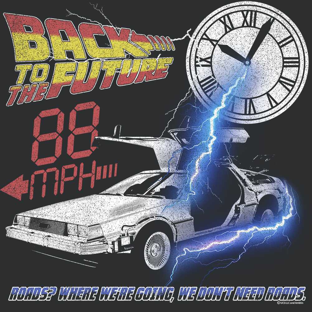 PREMIUM | Back to the Future - BTTF WHERE WERE GOING Adult Shirt