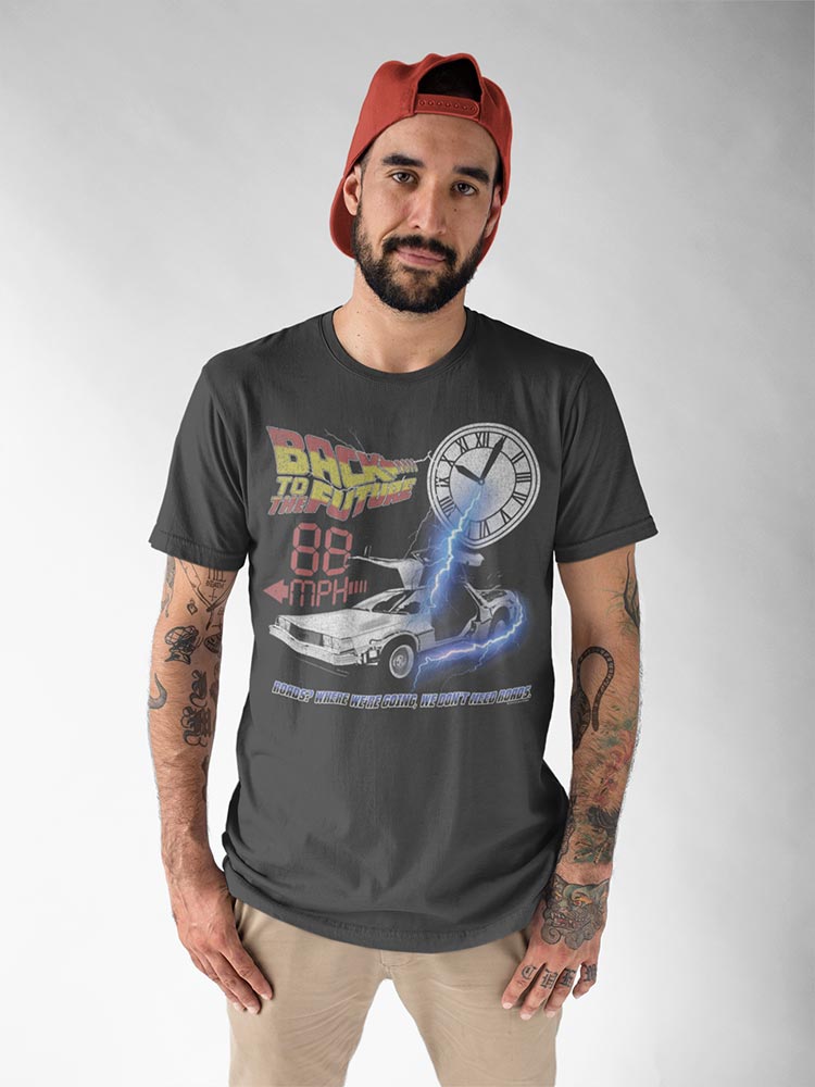 PREMIUM | Back to the Future - BTTF WHERE WERE GOING Adult Shirt