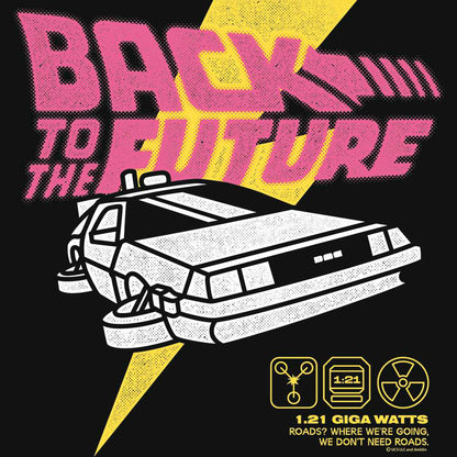 PREMIUM | Back to the Future - BTTF BRIGHT GRAPHIC Adult Shirt