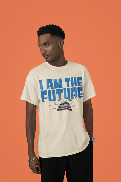 Back to the Future - BTTF I AM THE FUTURE 2-SIDED Adult Shirt