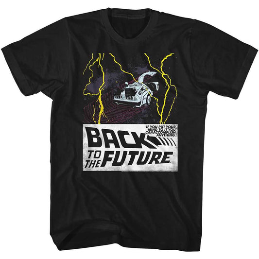 Back to the Future - IN SPACE Adult Shirt