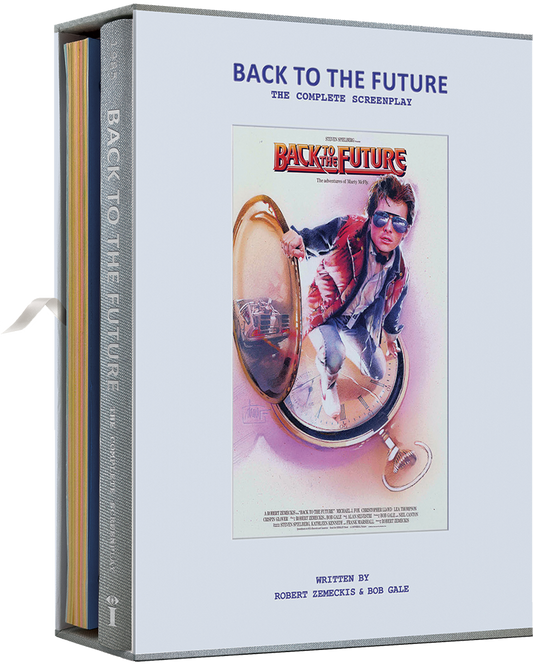 PRE-SOLD OUT: 'Back to the Future: The Complete Screenplay' [Limited Collector's Edition] — Annotations & Introduction by Bob Gale; Foreword by Robert Zemeckis [Street Date: July 28, 2026!]