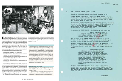 PRE-SOLD OUT: 'Back to the Future: The Complete Screenplay' [Limited Collector's Edition] — Annotations & Introduction by Bob Gale; Foreword by Robert Zemeckis [Street Date: July 28, 2026!]