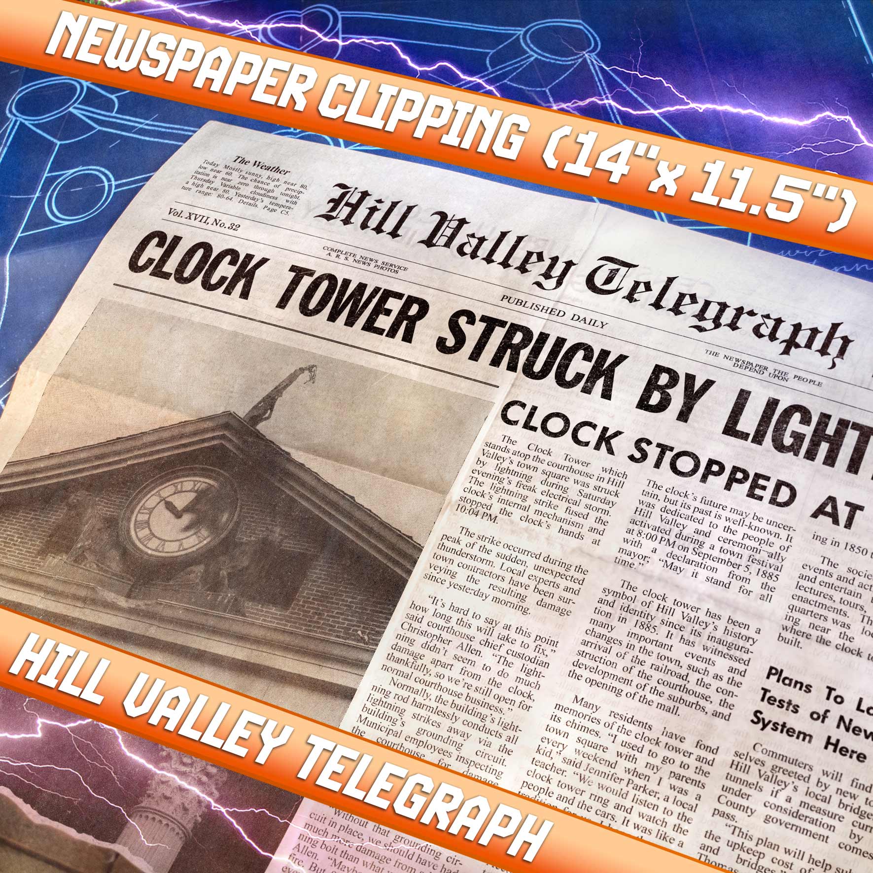Back to the Future Time Travel Memories II Expansion Kit — "1.21 Gigawatts" Edition prop replicas (BacktotheFuture.com / DoctorCollector.com exclusive!) Prop Replica Doctor Collector