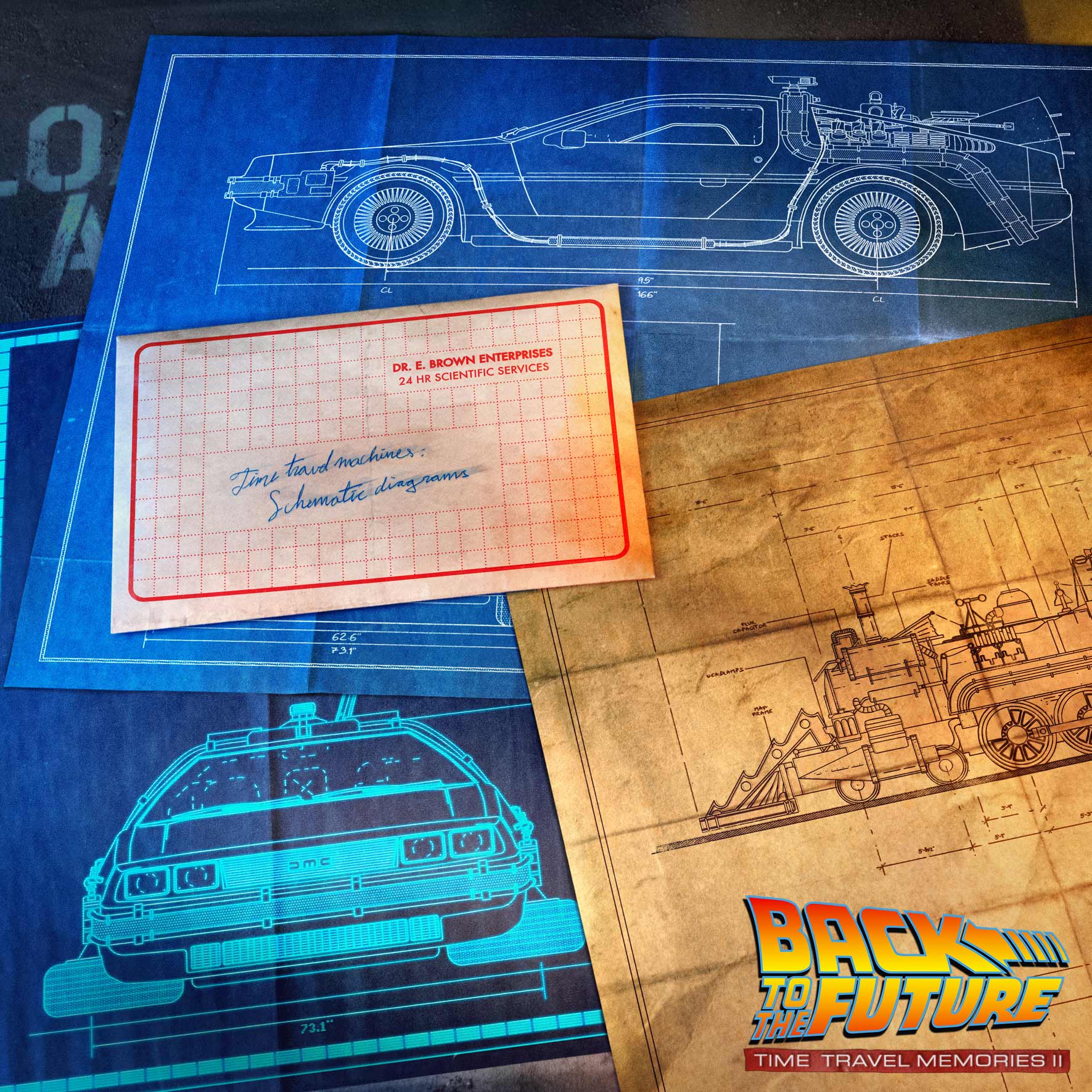 Back to the Future Time Travel Memories II Expansion Kit — "1.21 Gigawatts" Edition prop replicas (BacktotheFuture.com / DoctorCollector.com exclusive!) Prop Replica Doctor Collector