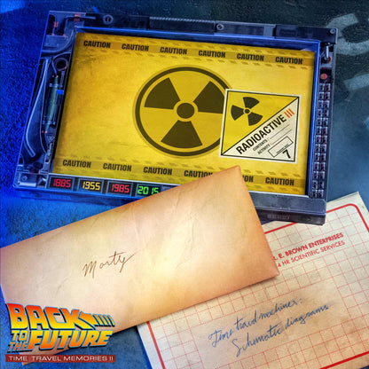 Back to the Future Time Travel Memories II Expansion Kit — "1.21 Gigawatts" Edition prop replicas (BacktotheFuture.com / DoctorCollector.com exclusive!) Prop Replica Doctor Collector