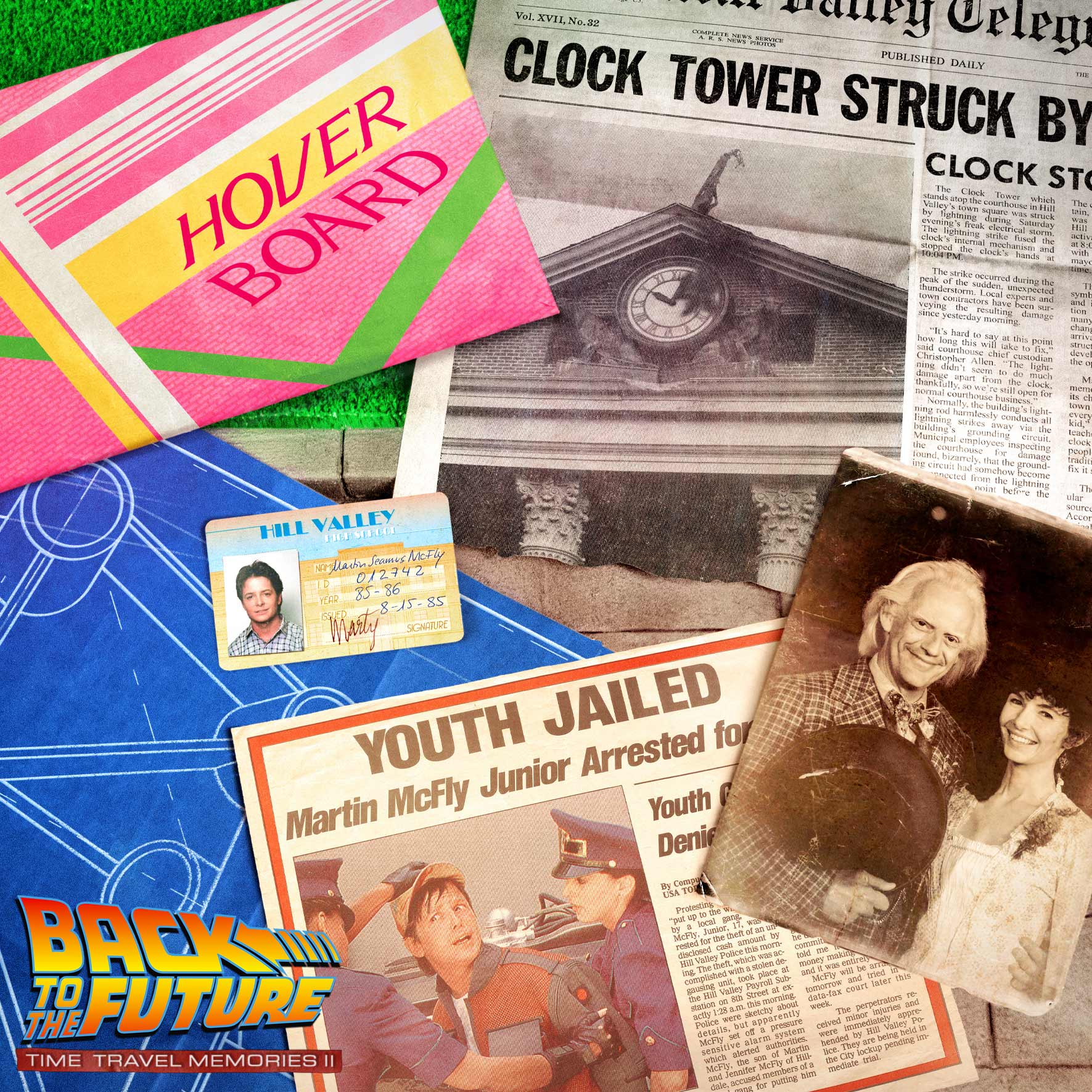 Back to the Future Time Travel Memories II Expansion Kit — "1.21 Gigawatts" Edition prop replicas (BacktotheFuture.com / DoctorCollector.com exclusive!) Prop Replica Doctor Collector