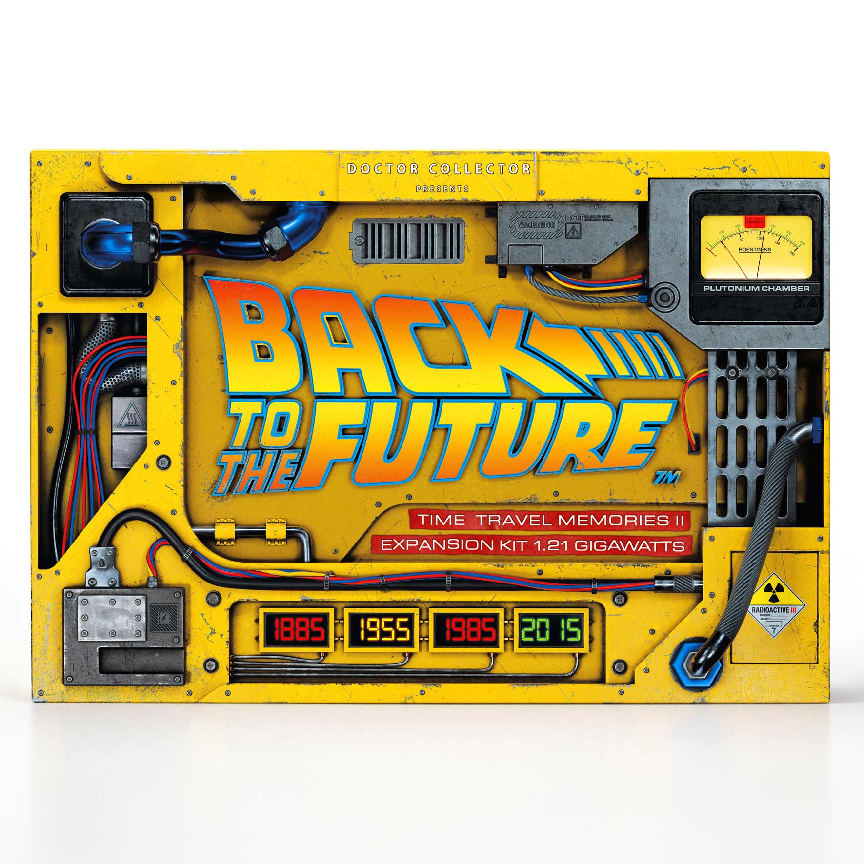 Back to the Future Time Travel Memories II Expansion Kit — "1.21 Gigawatts" Edition prop replicas (BacktotheFuture.com / DoctorCollector.com exclusive!) Prop Replica Doctor Collector